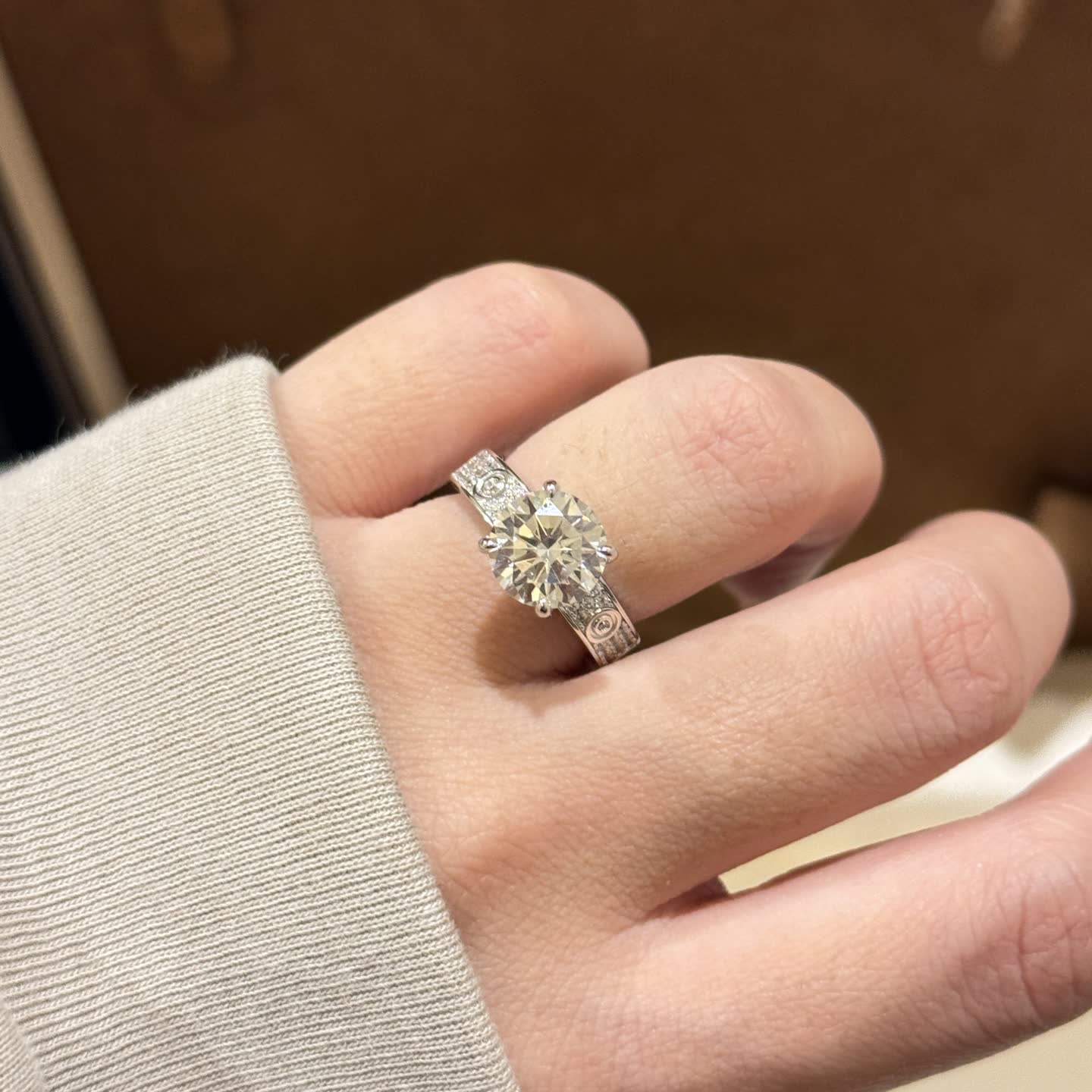 Tiffany & Co. Solitaire Engagement Ring